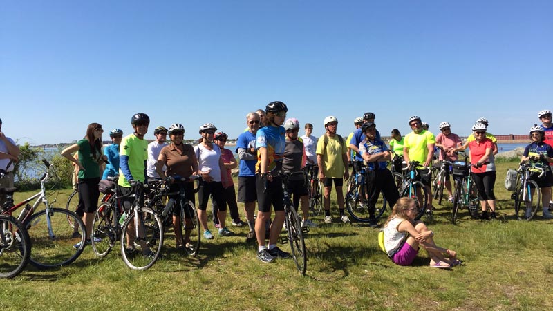 Fairhaven Bikeway Committee Group Ride 2016